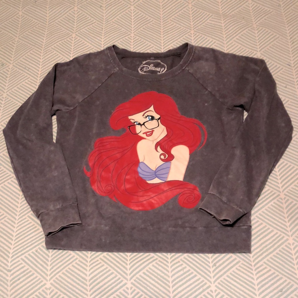 Disney Ariel crew neck sweatshirt